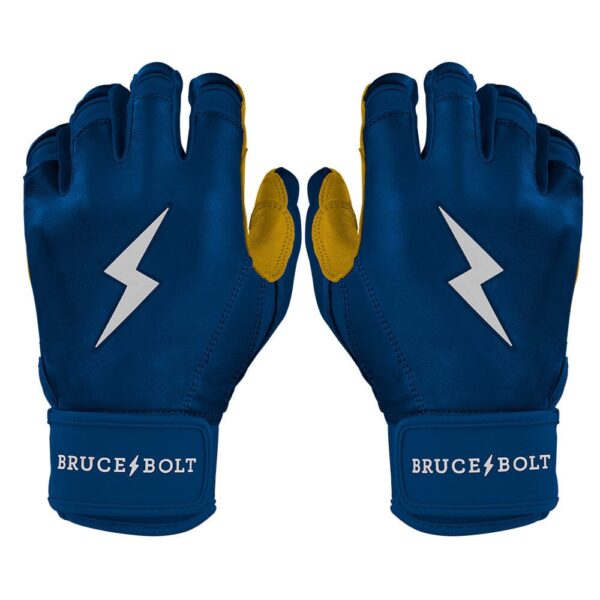 Bruce Bolt Original Series Short Cuff Navy Batting Gloves