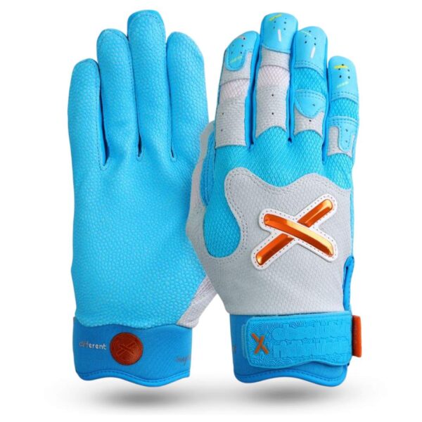 ARiA pushin’ p whiteout batting gloves