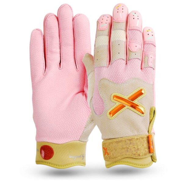ARiA strawberry ice cream batting gloves