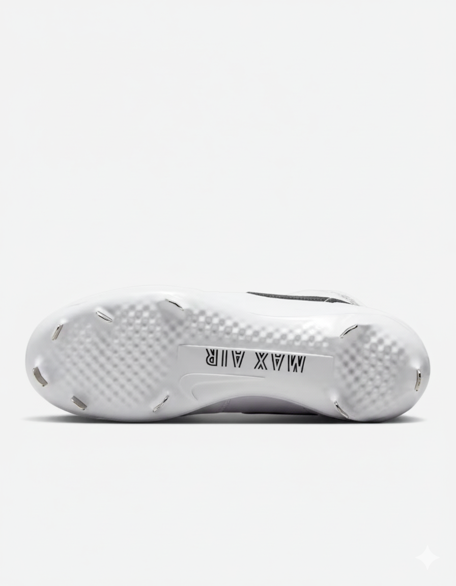 Jordan 1 Retro Metal Men's Baseball Cleats White/Black