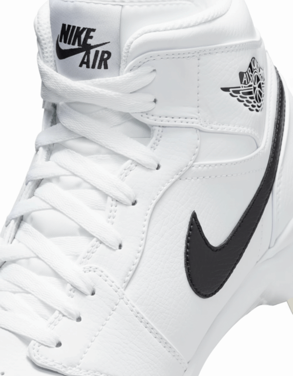 Jordan 1 Retro Metal Men's Baseball Cleats White/Black