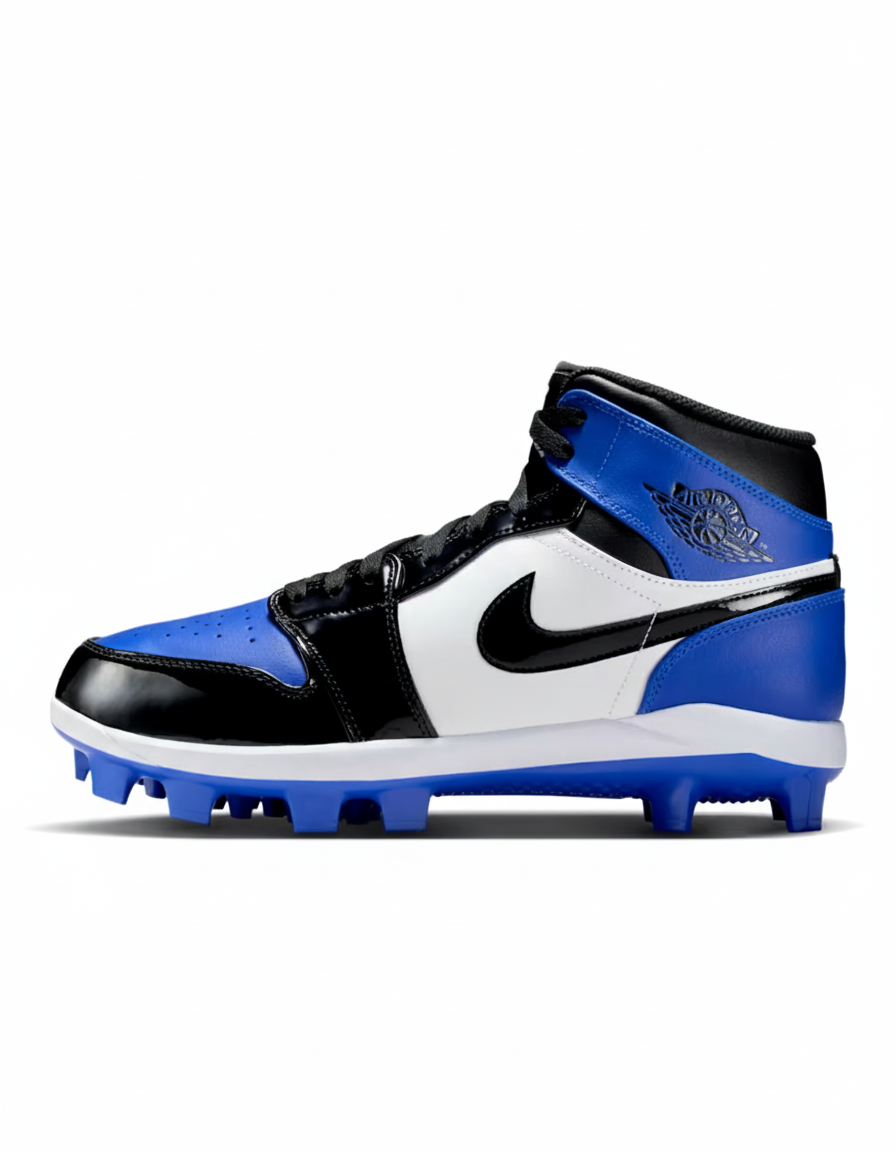 Jordan 1 Retro MCS Men's Baseball Cleats Blue/Black/White