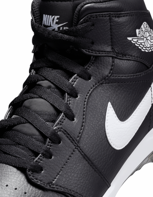 Jordan 1 Retro Metal Men's Baseball Cleats Black/White