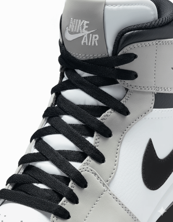 Jordan 1 Retro MCS Men's Baseball Cleats Light Smoke Grey/White/Black