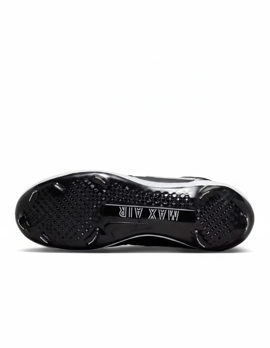 Jordan 1 Retro Metal Men's Baseball Cleats Black/White