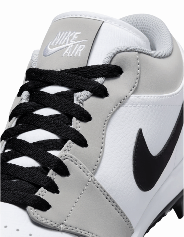 Jordan 1 Retro MCS Low Men’s Baseball Cleats Light Smoke Grey/White/Black
