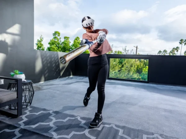 TrainVR WIN Quest 3 Bat Attachment