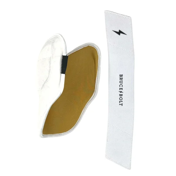 Bruce Bolt Original Series 6" White Elbow Guard