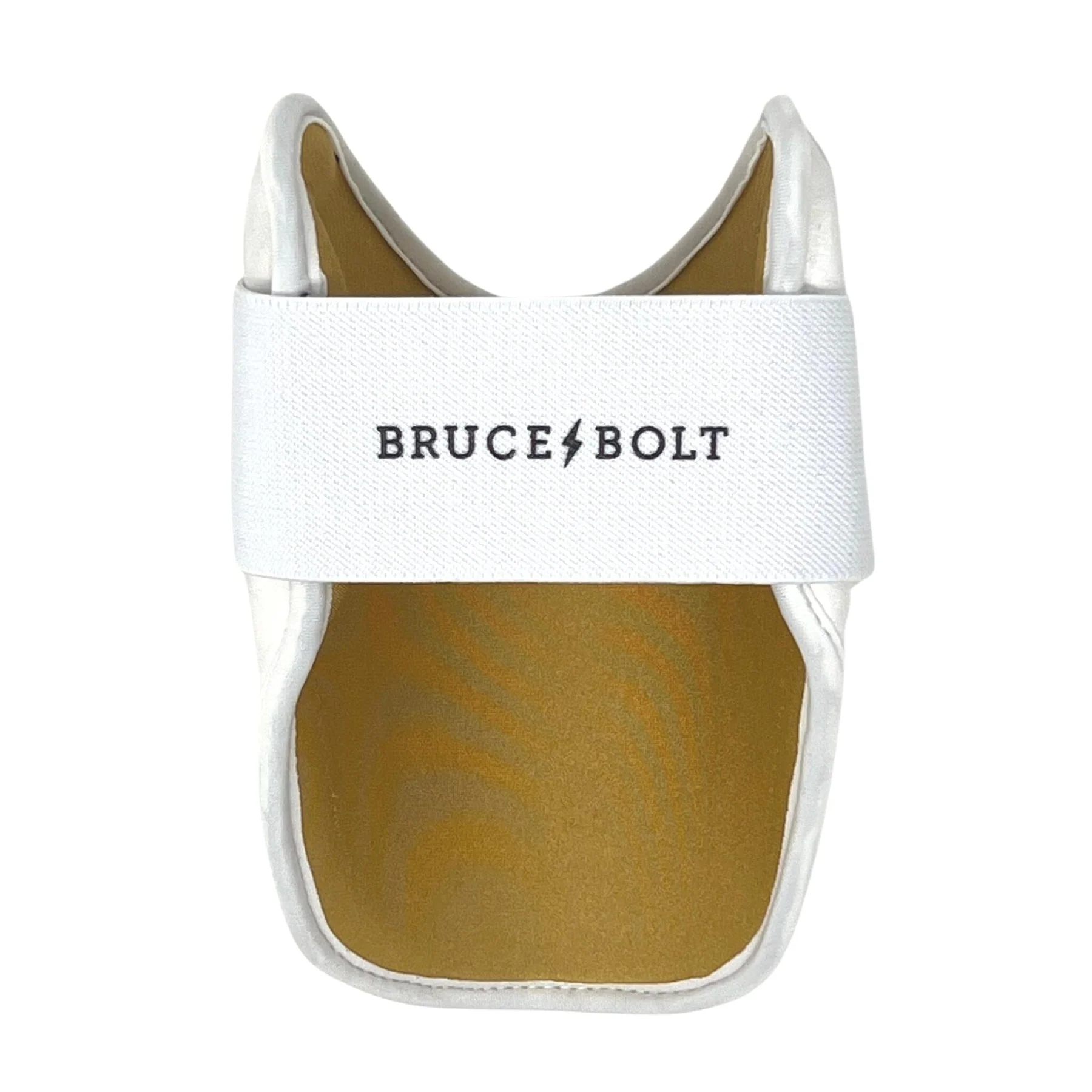 Bruce Bolt Original Series 6" White Elbow Guard - Image 3