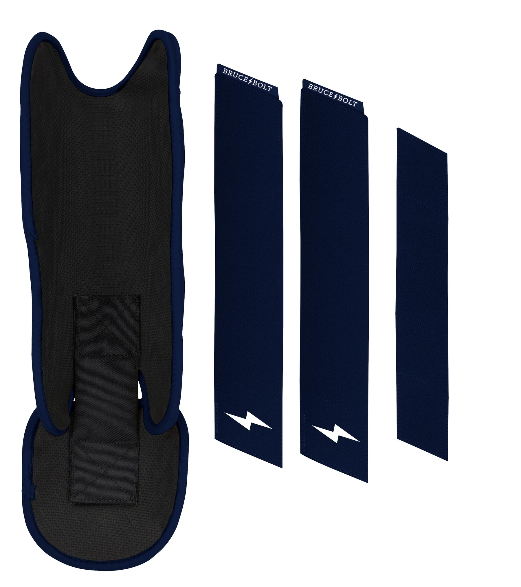 Bruce Bolt Original Series Navy Leg Guard - Image 4