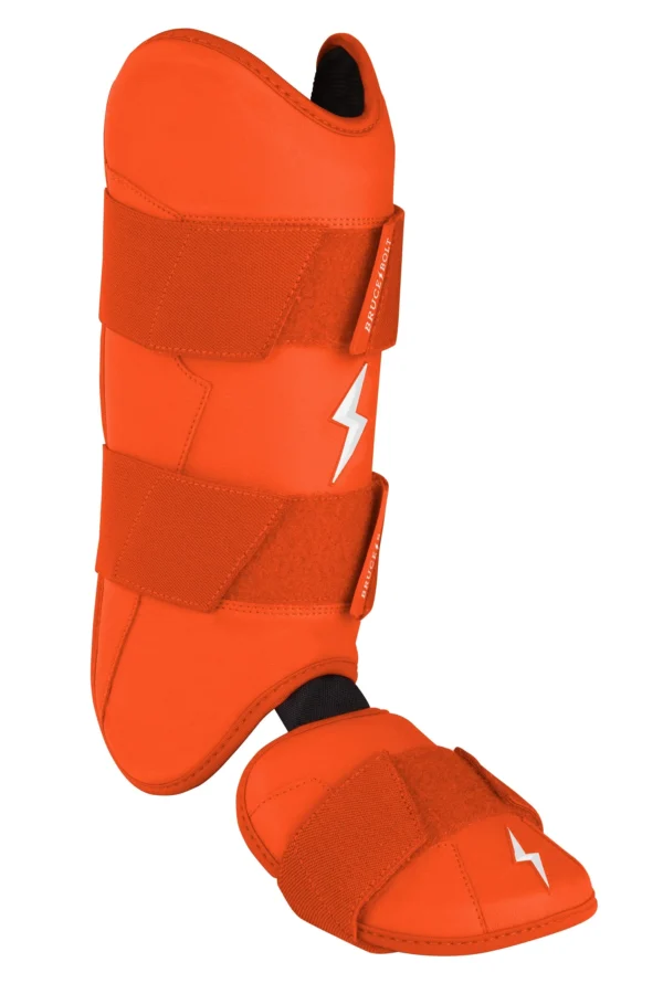 Bruce Bolt Original Series Orange Leg Guard