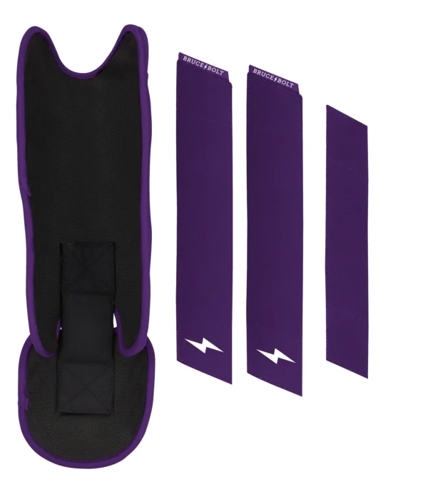 Bruce Bolt Original Series Purple Leg Guard
