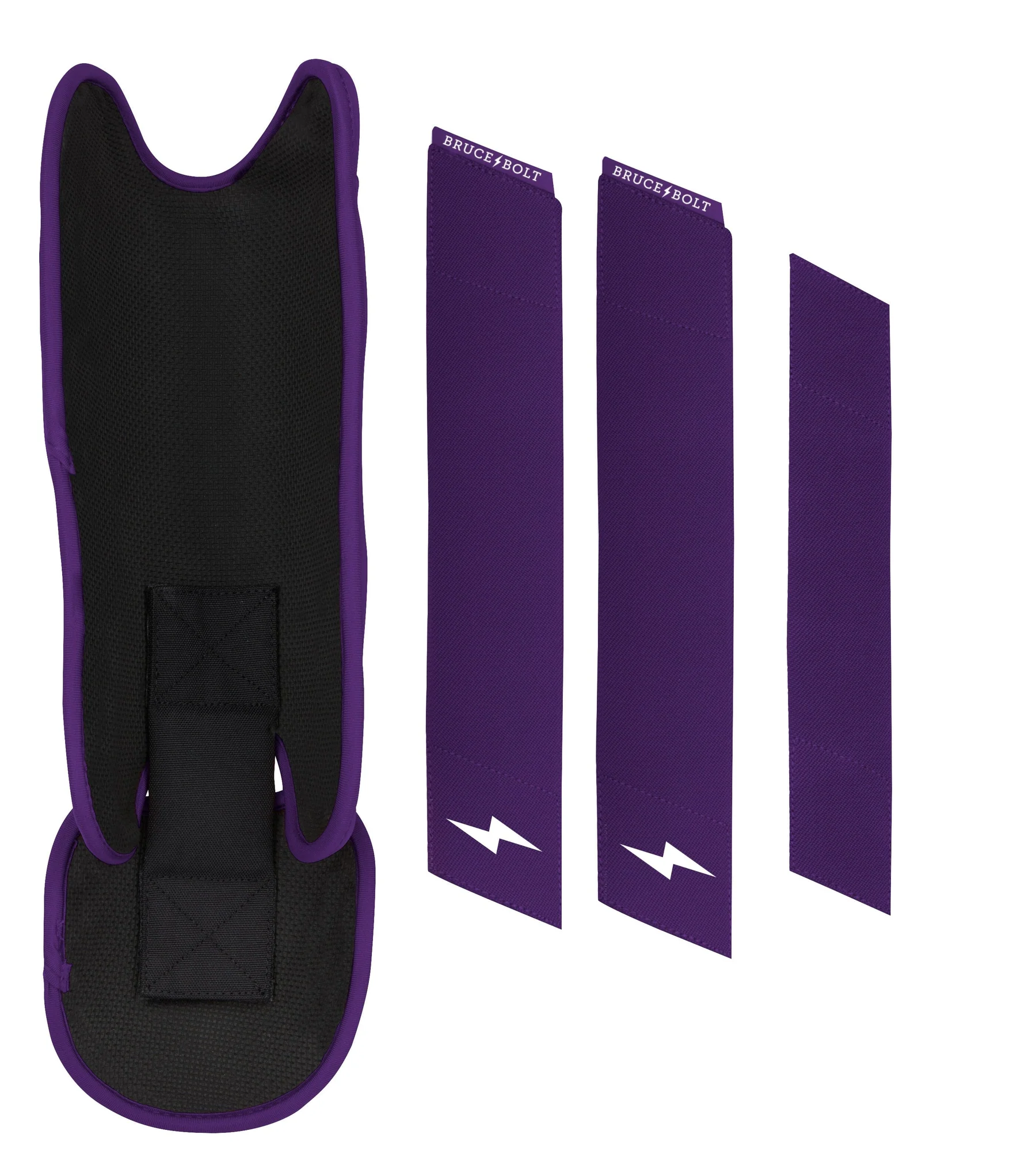 Bruce Bolt Original Series Purple Leg Guard - Image 4