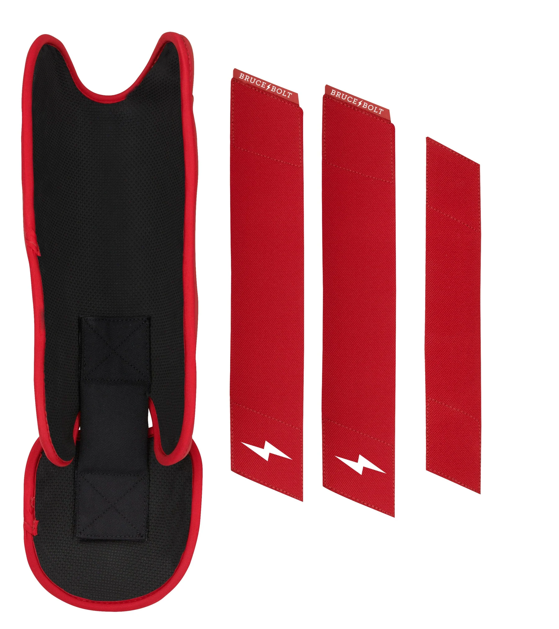 Bruce Bolt Original Series Red Leg Guard - Image 4