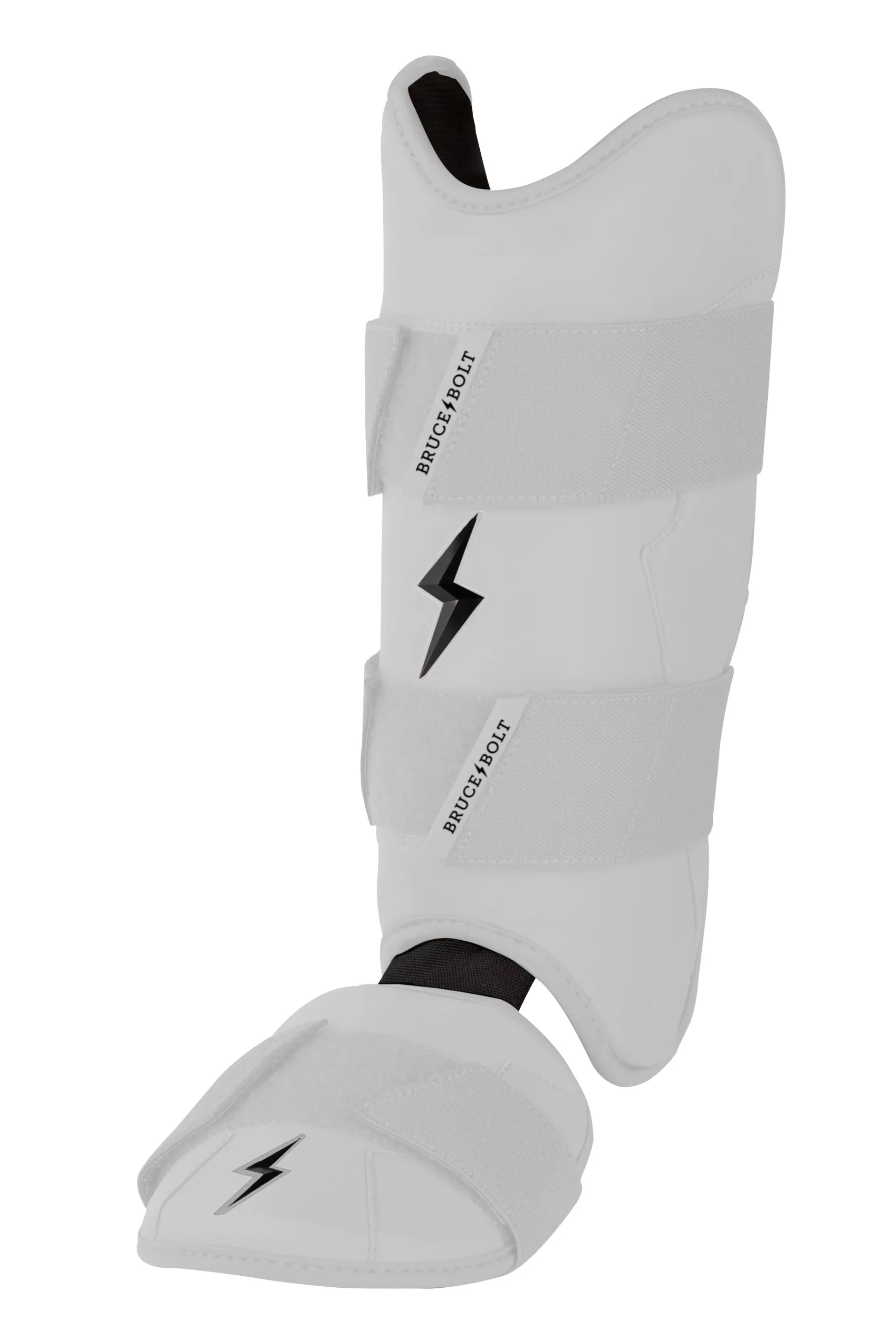Bruce Bolt Original Series White Leg Guard - Image 1