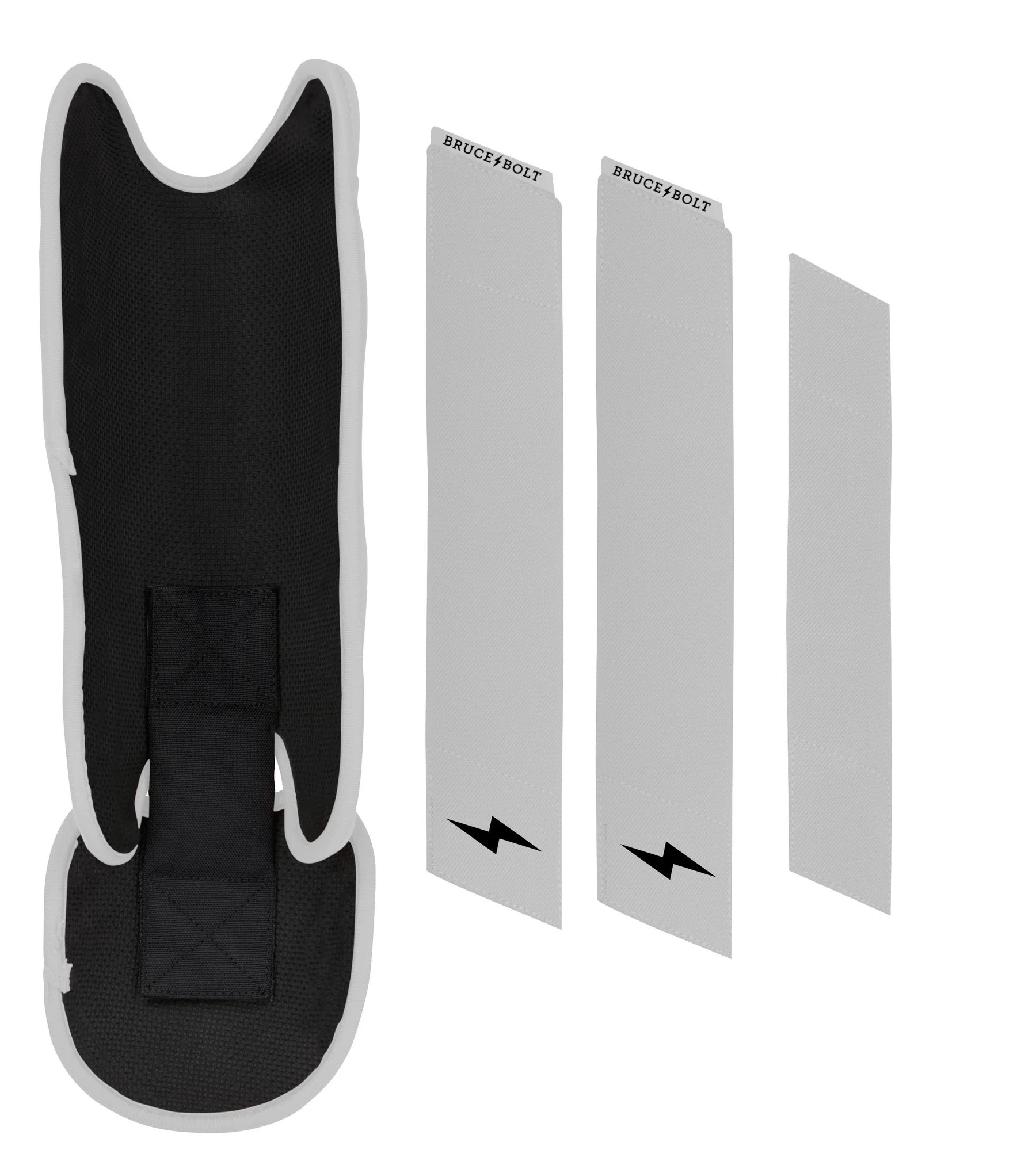 Bruce Bolt Original Series White Leg Guard - Image 4